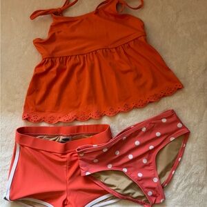Girls Old Navy 3 Piece Swim Set